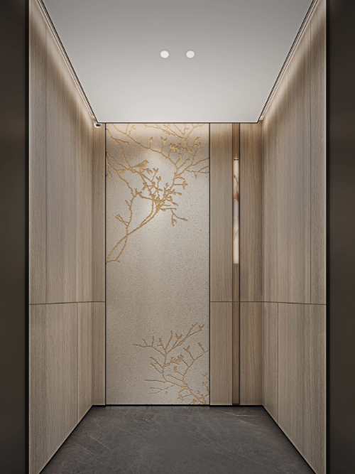 Wooden Textured Lift