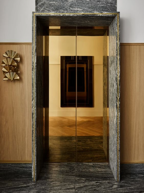 Tinted Glass Panel Lift